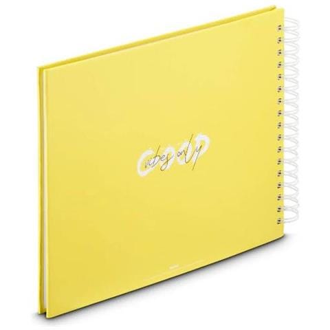 Good Things Album Fotografico E Portalistino Giallo 100 Fogli 10 X 15 Rilegatura A Spirale - Foto 2