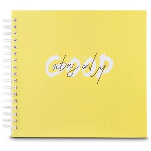 Good Things Album Fotografico E Portalistino Giallo 100 Fogli 10 X 15 Rilegatura A Spirale - Foto 3