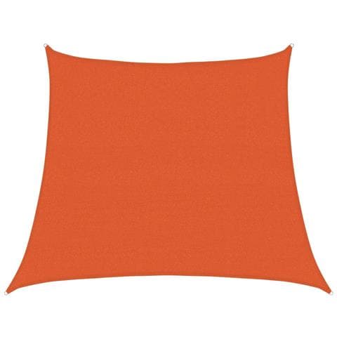 Vela Parasole 160 G/m Trapezio Arancione 3/4x3 M In Hdpe - Foto 2