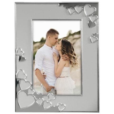 Valentine Argento Cornice Per Foto Singola - Foto 1