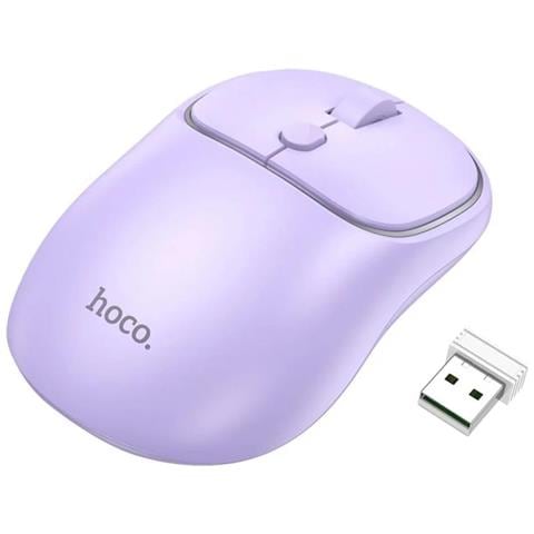 Mouse Wireless (gm25) 2.4g, Quattro Pulsanti Dual Mode Purple - Foto 1