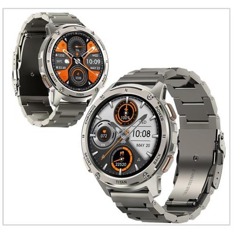 Smartwatch FW110 Titan Chronos Silver - Foto 1