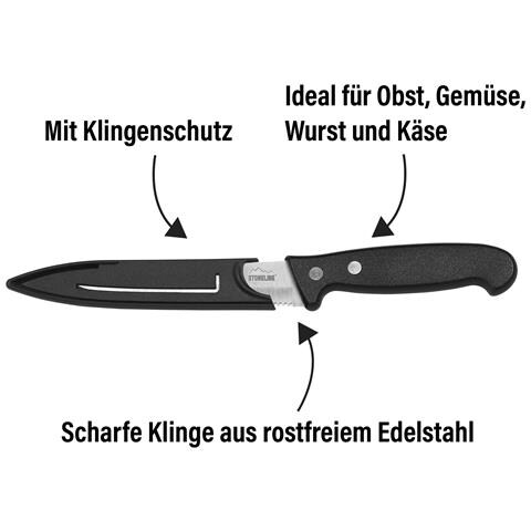 Coltello Multiuso Da 23 Cm, Con Protezione Della Lama - Foto 3