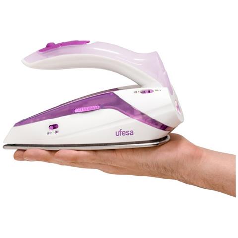 PV0500 Ferro da stiro a secco e a vapore Acciaio inossidabile 1100 W Viola, Bianco - Foto 2