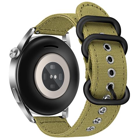 Cinturino Premium In Tela Da 24 Mm Per Suunto 9 Green - Foto 1