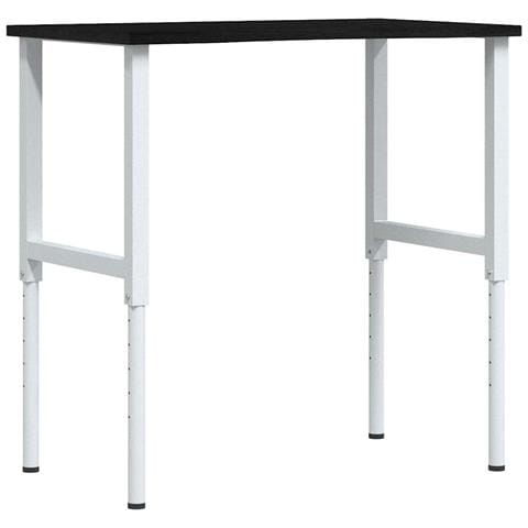 Banco Lavoro Marrone Scuro 100x60x(71,5-98) cm Legno di Rovere - Foto 1