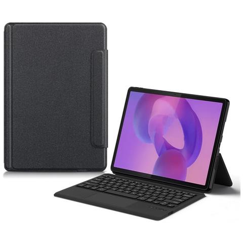 Custodia 2-in-1 Con Tastiera E Touchpad Compatibile Con Lenovo Idea Tab Pro 2025 12.7 Pollici (2025) - Nera - Foto 1