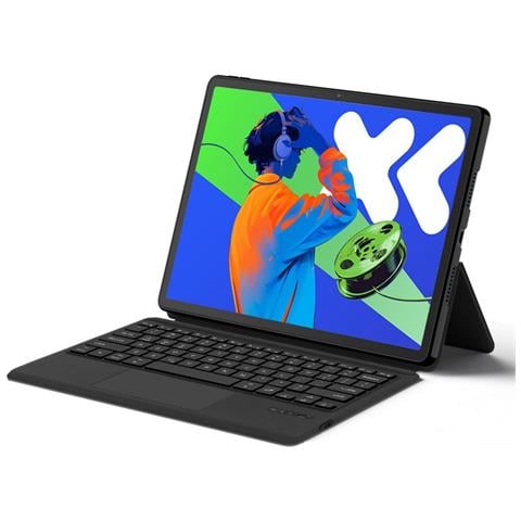 Custodia 2-in-1 Con Tastiera E Touchpad Compatibile Con Lenovo Idea Tab Pro 2025 12.7 Pollici (2025) - Nera - Foto 3