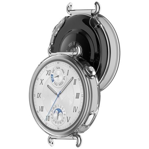 Custodia Protettiva Completa In Tpu Compatibile Con Huawei Watch Gt6 41mm - Trasparente - Foto 2