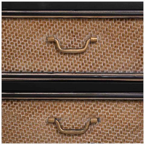 Credenza In Metallo Marrone 120x41x80h - Foto 8