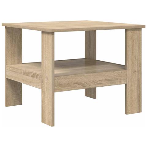 Tavolino da salotto Rovere Sonoma 57 x 55 x 45 cm - Foto 1