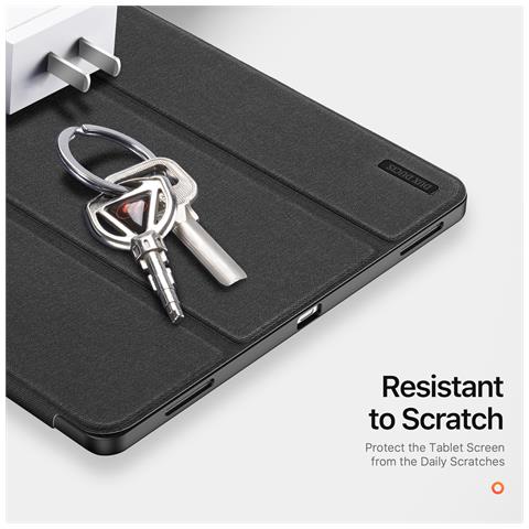 Cover per Galaxy Tab S11 Ultra - Pelle /PU, Nero - Foto 2