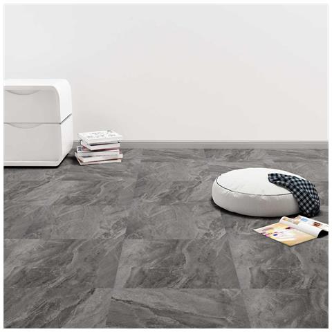 Tavole per Pavimenti 55 pcs Nero 5,11 m² PVC - Foto 2
