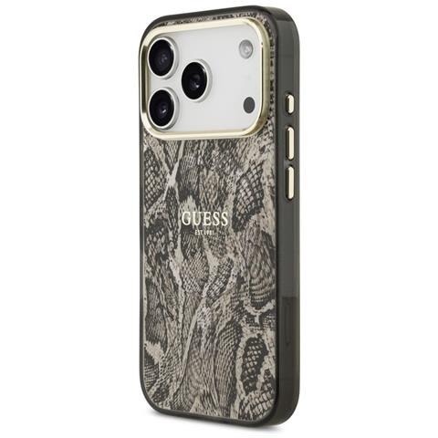 Custodia Magsafe Marrone Per Iphone 17 Pro Guess - Foto 2