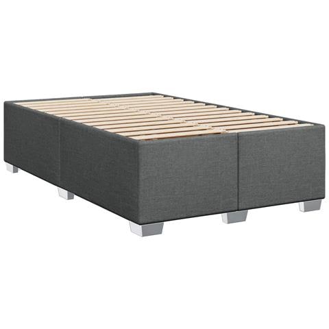 Letto box spring con materasso Grigio Scuro 120 x 190 cm - Foto 10