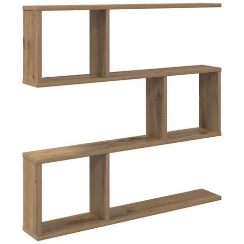 Scaffale da parete Rovere Artigianale 80 x 12 x 79,5 cm - Foto 1