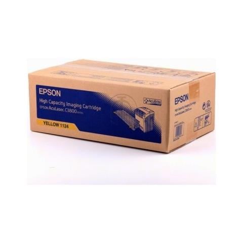 C13S051124 Toner Originale Giallo C3800DN Capacità 9000 Pagine - Foto 5