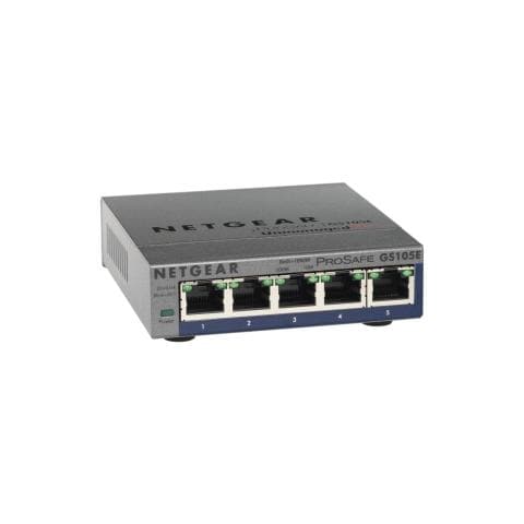 Switch Gigabit Ehternet 10/100/1000 Mbps 5 Porte Prosafe Unmanaged Plus - Foto 1