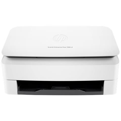 Scanjet Enterprise Flow 7000 S3 (L2757A), Doppia Scansione a Singolo Passaggio, Formato A3, Professionale per Documenti e Immagini, Piccolo e Sottile, Bianco - Foto 1