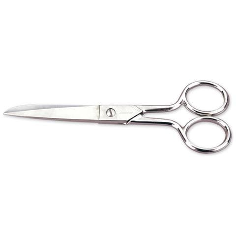 Serie Style - Forbici Sartoria Castigliana - Acciaio Forgiato 152 Mm - Manico Nichelati Colore Argento - Foto 1