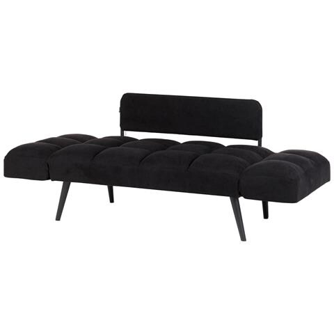 Divano Letto Con Rivestimento Nero Brekke - Foto 20