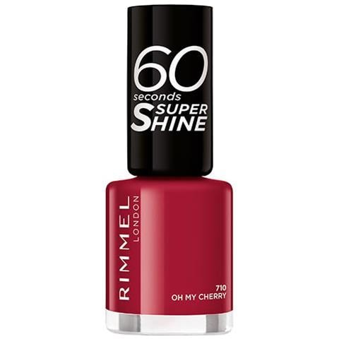 Rimmel 60 Seconds Super Shine - Smalto Unghie 710 Oh My Cherry - Foto 1