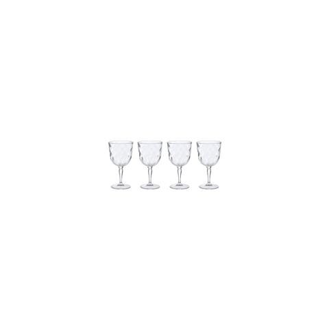 Set Calici In Acrilico, 4 Pezzi Da 27,5 Cl Bianco - Foto 6