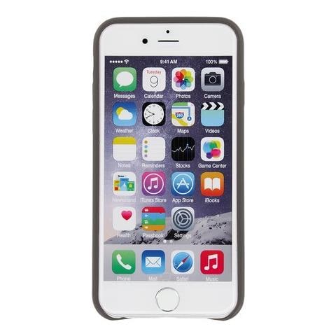 Skin, Cover In Similpelle - Apple Iphone 7 / 8 - Grigio - Foto 3