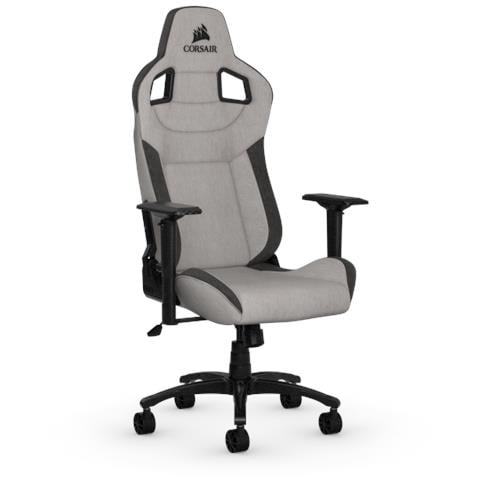 Cf-9010031-ww Sedia Per Videogioco Sedia Da Gaming Per Pc Seduta Imbottita Nero, Grigio - Foto 3