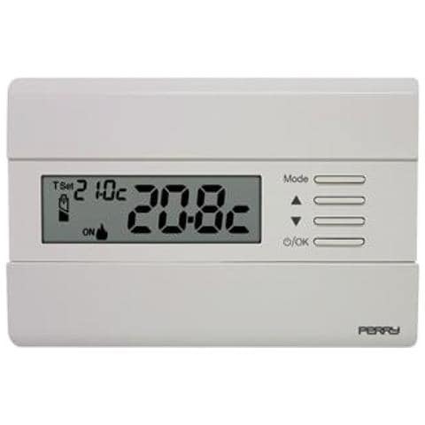 1tpte011b Termostato Digitale Da Parete Con Alimentazione A Batterie 3v - Foto 3