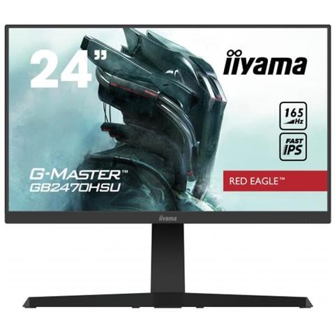 Monitor 24" LED IPS Gaming GB2470HSU-B1 1920x1080 Full HD Tempo di Risposta 0.8ms Frequenza di Aggiornamento 165 (Hz)  - Foto 1