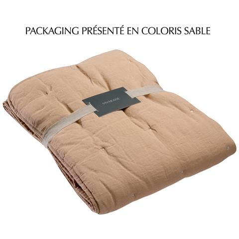 Copripiumino Zeff - Blu Scuro - 180 X 260 Cm (100% Lino Fronte, 100% Cotone Retro) - Foto 4