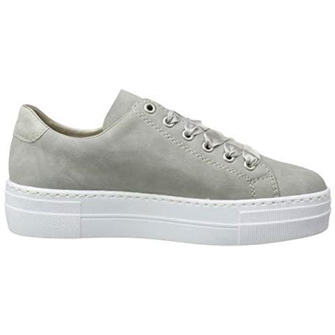 N49c2-40, Scarpe Da Ginnastica Basse Donna, Grigio (cemento / Argento 40), 39 Ue - Foto 2