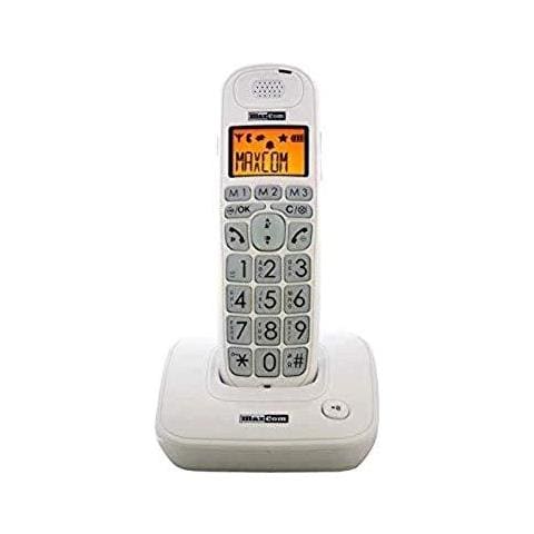 Mc6800 Uk Linea Fissa Cordless Digitale Amplificato Telefono Dect Con Display Lcd Retroilluminato - Nero - Foto 1