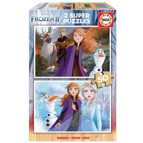 Puzzle Frozen 2 2x50 - Foto 1