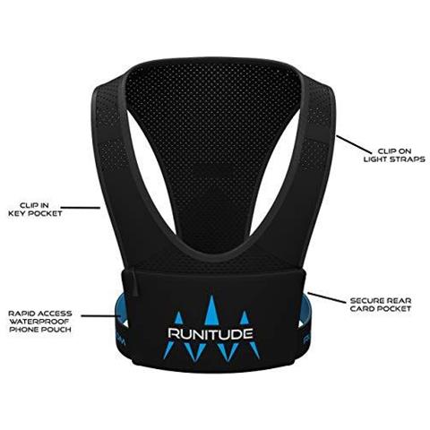 Esecuzione Vest Phone Holder - Rapid Access Phone Pouch Esecuzione Il Supporto Del Telefono Chest Rig Treno Libero Della Maglia Del Telefono Sacchetto Impermeabile Luci Correnti Chiave Pocket Riflettente Vest - Foto 2