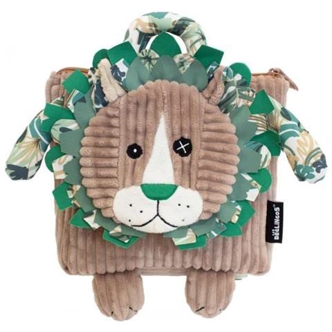 Jelekros Le Lion Zaino In Velluto Per Bambini - Foto 1