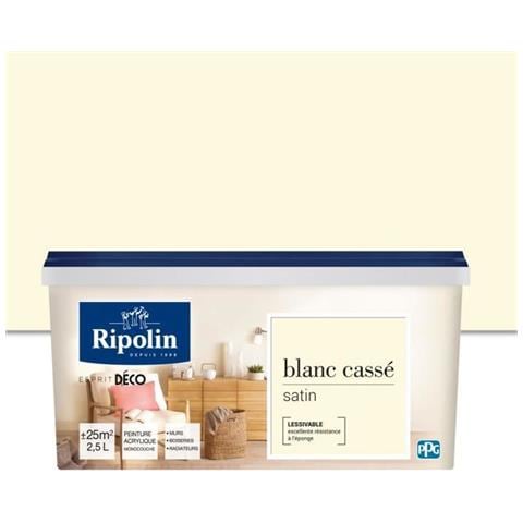 Pittura Murale Tutti I Pezzi - Satin Off White, 2.5l - Foto 1