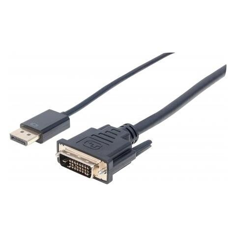 152136 DisplayPort DVI-D Nero cavo di interfaccia e adattatore - Foto 1