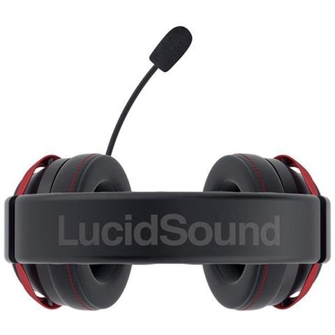 LS25 eSports Stereofonico Padiglione auricolare Nero, Rosso cuffia e auricolare - Foto 1