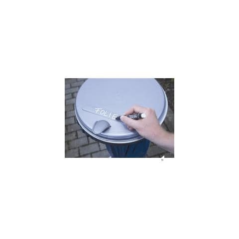 522/52 Permanente. Pennarello 2-4mm Punta Tonda Bianco, Bli - Foto 4