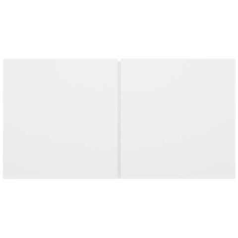 Mobili Porta TV Pensili 3pz Bianchi 60x30x30 cm - Foto 9