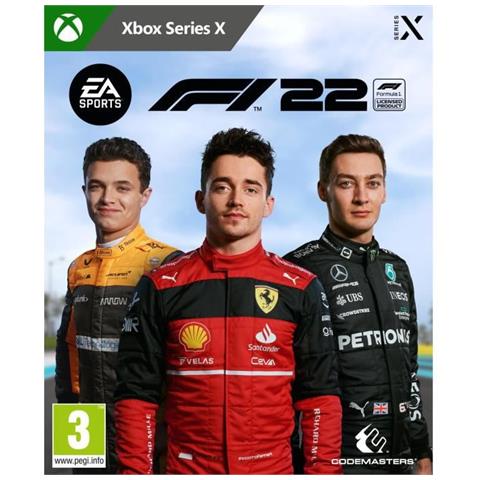 F1 22 (Xbox Series X) Standard Cinese semplificato, Tedesca, DUT, Inglese, ESP, Francese, ITA, Giapponese, Polacco, Portoghese, Russo - Foto 1