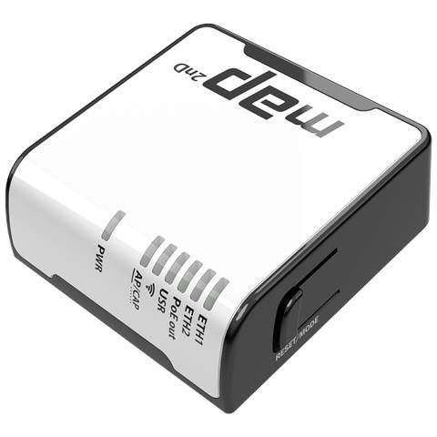 mAP Nero, Bianco Supporto Power over Ethernet (PoE) - Foto 1