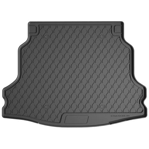 Vasca Baule Su Misura In Gomma Sintetica - Compatibile Per Honda Civic 5p (03/17>07/22) Con Ruotino - Foto 2