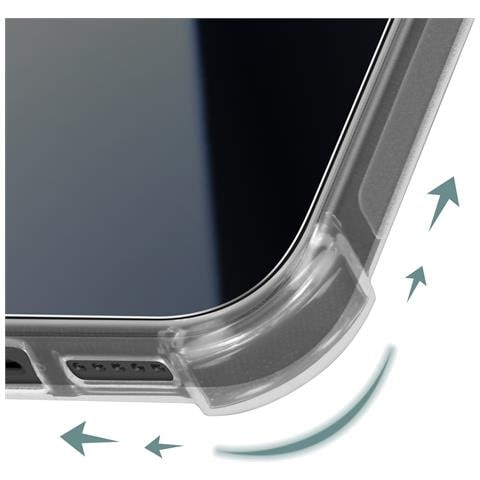 Cover Per Iphone 15 Pro Angoli Bumper Anti-urto + Vetro Temperato 9h - Foto 5