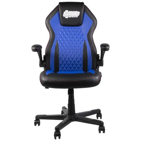 Boruto Poltrona per gaming Seduta imbottita Nero, Blu - Foto 1