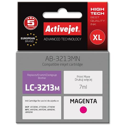 Cartuccia Ad Inchiostro Originale Activejet Ab-3213mn Magenta - Foto 1