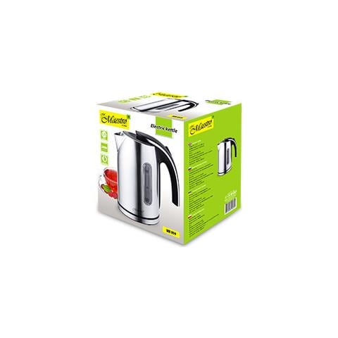 Feel-Maestro MR059 bollitore elettrico 1,7 L 2000 W Nero, Acciaio inox - Foto 5