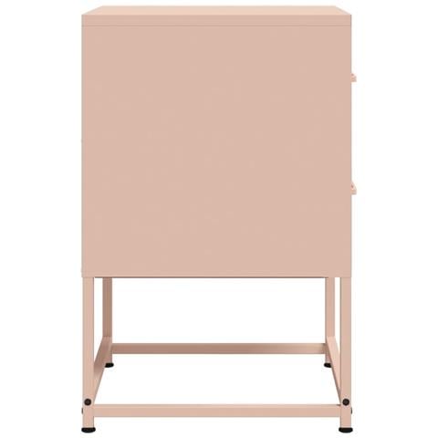 Comodini 2 Pz Rosa 36x39x60,5 Cm In Acciaio - Foto 10